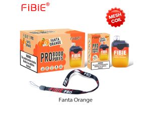 FIBIE 8000 jednorazowy elektroniczny papieros FANTA ORANGE - image 2